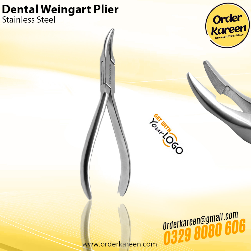 Dental-Weingart-Plier. 1 Dental Weingart Plier stainless steel orthodontic instrument