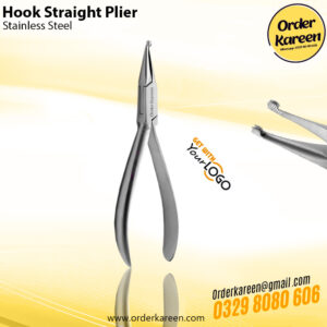 Dental Hook Straight Plier - Stainless Steel Orthodontic Instrument