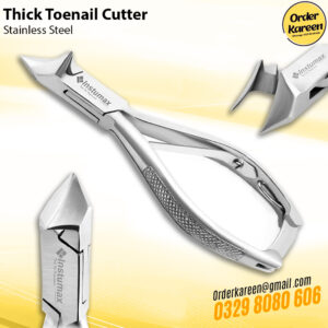 “Moon shape stainless steel nail cutter for precise nail trimming – best price in Pakistan.”