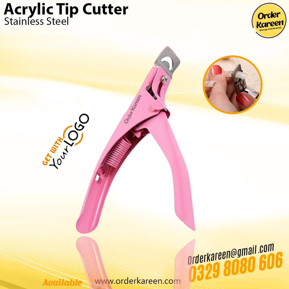 Acrylic Tip Cutter Pink Acrylic Tip Cutter Pink precision stainless steel blades