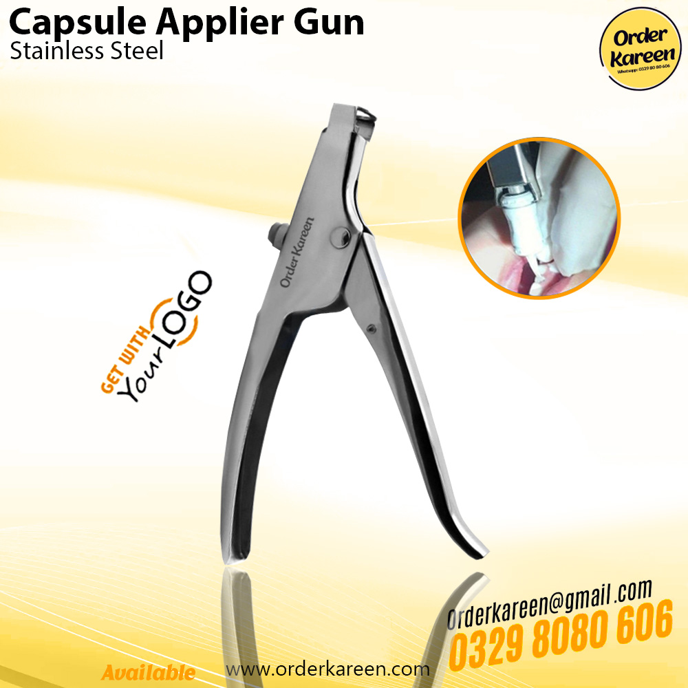 Surgical Capsule Applier Gun for Medical Applications Surgical capsule applier gun used in medical procedures for precise capsule application