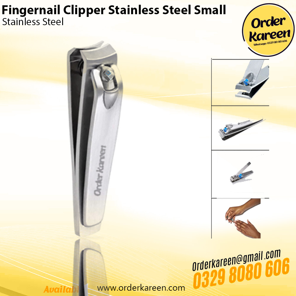 Fingernail Clipper Stainless Steel Small Small stainless steel fingernail clipper for precise grooming