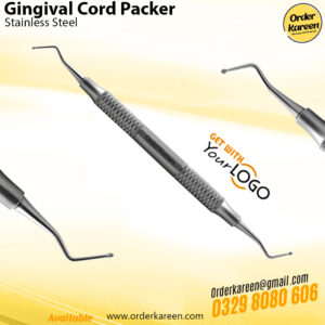 Gingival Cord Packer Dental Instrument for Periodontal Retraction