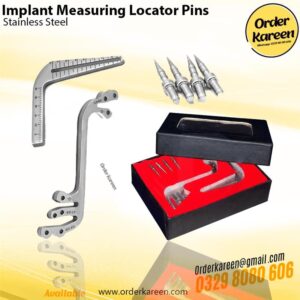 Implant Measuring Locator Pins used for dental implant positioning and measurement in clinical procedures