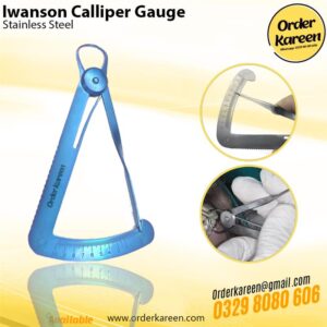 Iwanson Calliper Gauge dental measurement tool for precise dental work