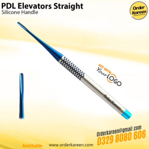 PDL Elevator Straight dental extraction instrument with slim straight working tip