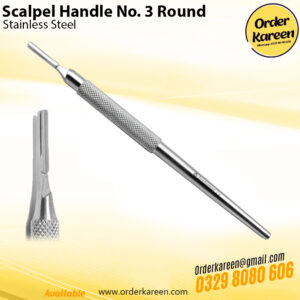 Scalpel Handle No. 3 Round Surgical Instrument