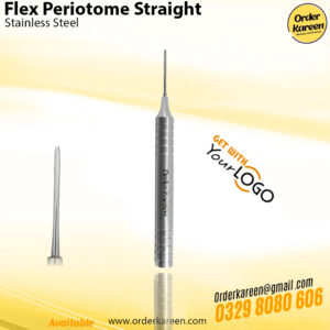 Flex Periotome Straight dental instrument with ergonomic handle