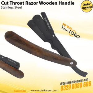 Cut-Throat-Razor-Wooden-Handle