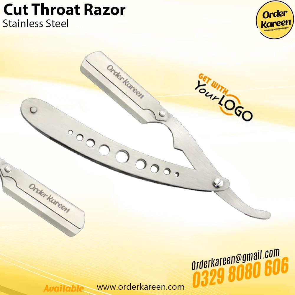Cut-Throat Razor – Classic Straight Edge Shaving Tool Cut-Throat Razor professional straight edge shaving tool for precision grooming