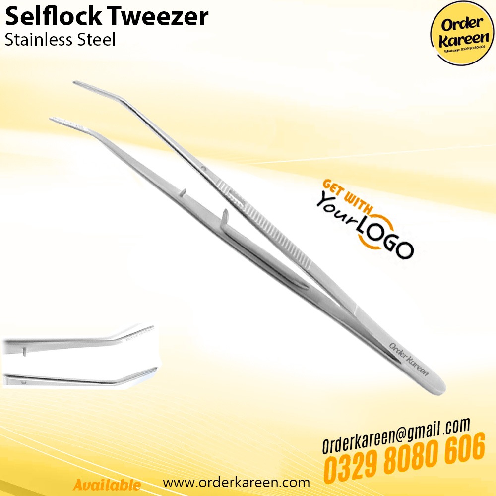 Selflock Tweezer – Precision Locking Dental & Orthodontic Instrument Selflock Tweezer precision orthodontic and dental instrument with locking mechanism