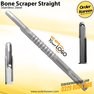 Dental Bone Scraper Straight Surgical Instrument for Bone Harvesting and Implant Surgery