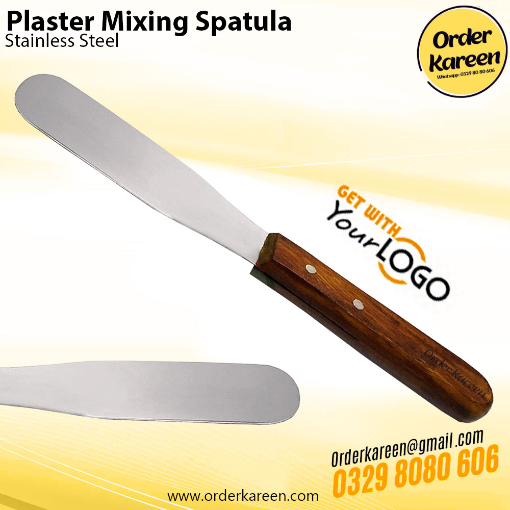 Dental Plaster Mixing Spatula – Heavy Duty Stainless Steel Stainless Steel Plaster Mixing Spatula for Dental Laboratory Use