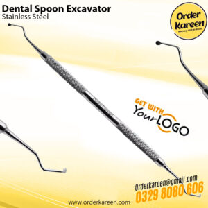Dental Spoon Excavator Stainless Steel Instrument for Caries Removal